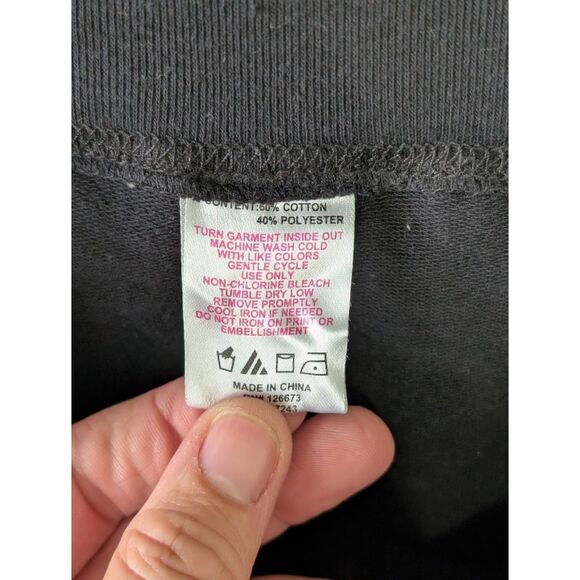 Ecko Red Sweat Pants Joggers Black Women's Size XL - Picture 9 of 9